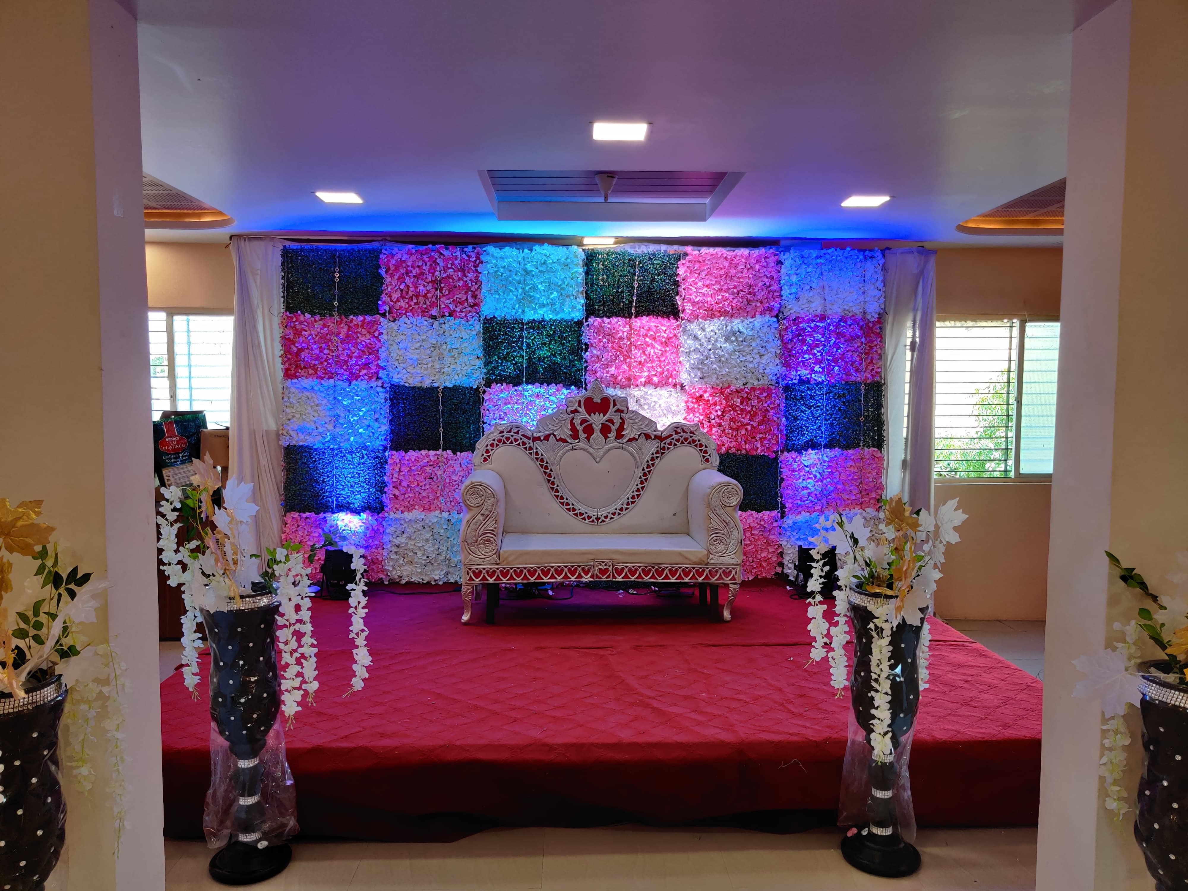 Hotel Pranjal AC Party Hall Kurduwadi - Main Hall View